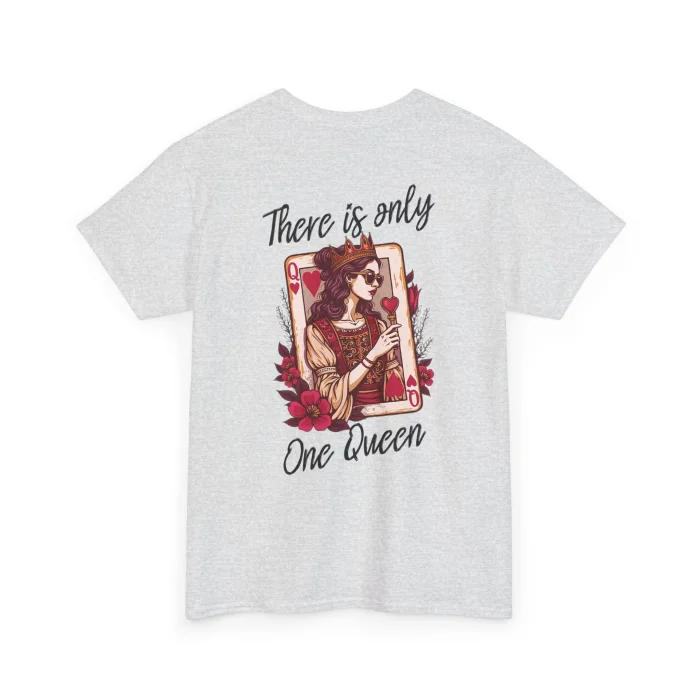 T-shirt z nadrukiem There Is Only One Queen